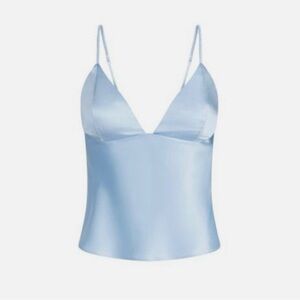 SKIMS Silk Cami Top in Glacier